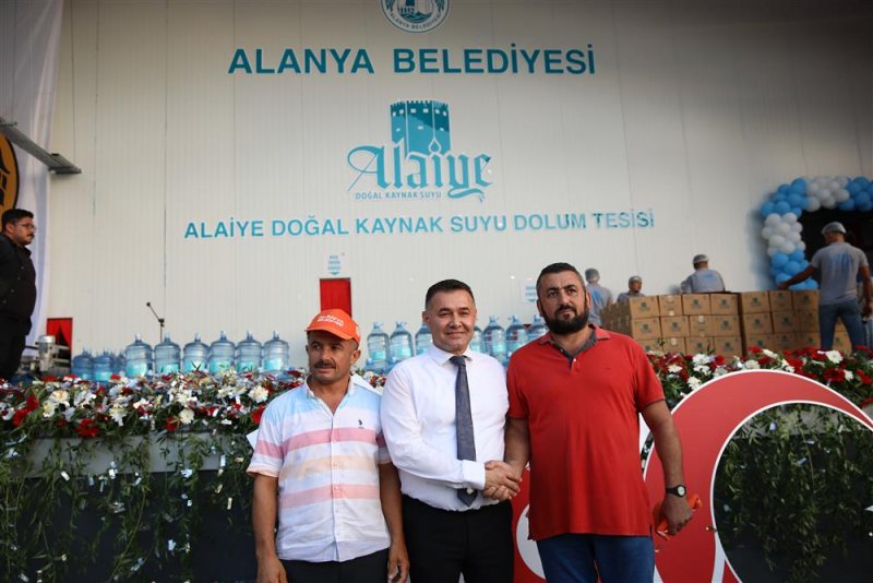 Alaiye doğal kaynak suyu üretim fabrikası hizmete girdi