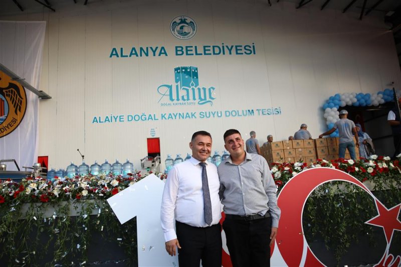Alaiye doğal kaynak suyu üretim fabrikası hizmete girdi