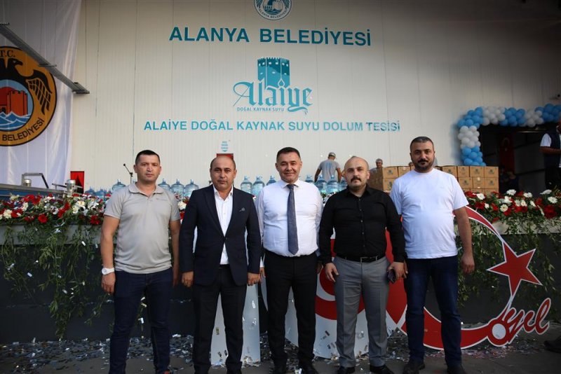 Alaiye doğal kaynak suyu üretim fabrikası hizmete girdi