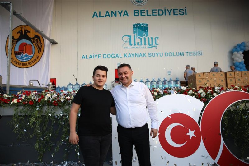 Alaiye doğal kaynak suyu üretim fabrikası hizmete girdi