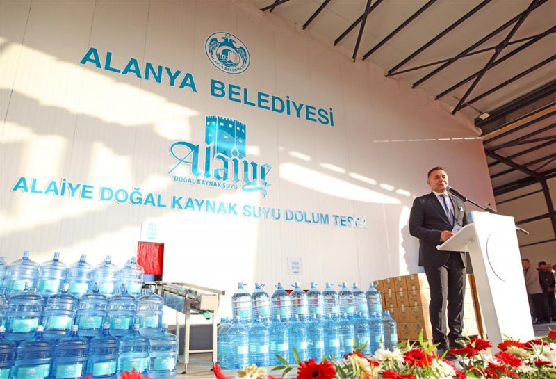 Alaiye doğal kaynak suyu üretim fabrikası hizmete girdi