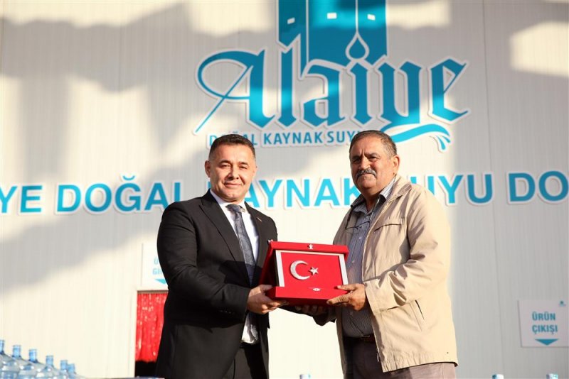 Alaiye doğal kaynak suyu üretim fabrikası hizmete girdi