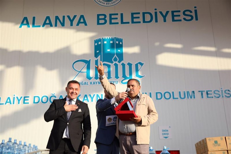 Alaiye doğal kaynak suyu üretim fabrikası hizmete girdi