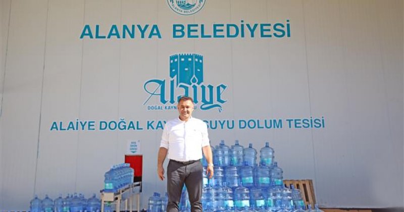 Alaiye doğal kaynak suyu üretim tesisi hizmete açılıyor başkan yücel’den açılış törenine davet