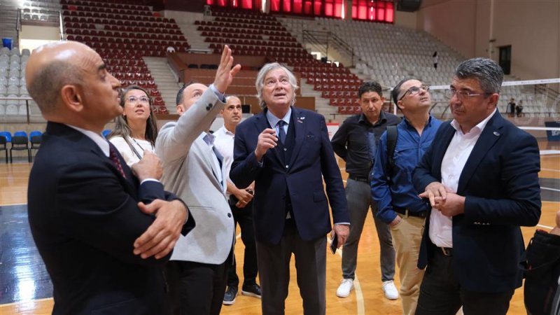 Alanya “akdeniz spor başkenti” aces europe heyeti alanya’daki tesisleri yerinde inceledi