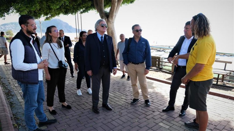 Alanya “akdeniz spor başkenti” aces europe heyeti alanya’daki tesisleri yerinde inceledi