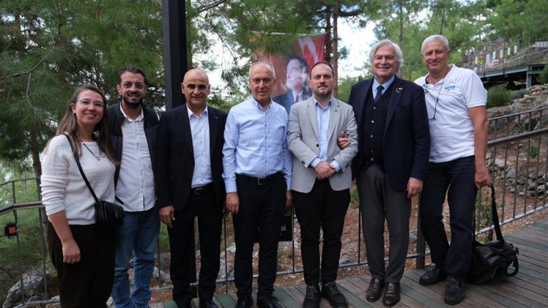 Alanya “akdeniz spor başkenti” aces europe heyeti alanya’daki tesisleri yerinde inceledi
