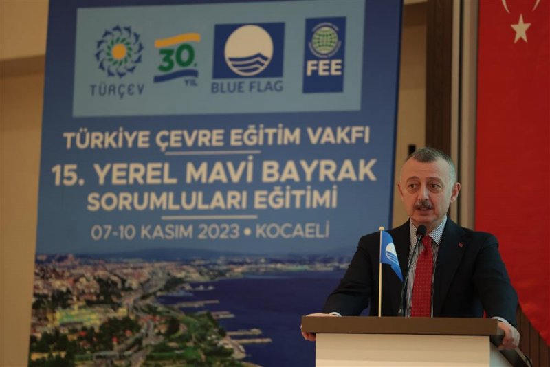 Alanya belediyesi uluslararası katılımlı 15. yerel mavi bayrak sorumluları eğitimine katıldı