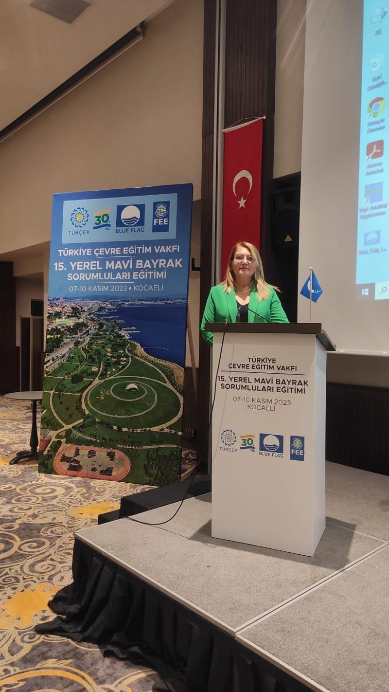 Alanya belediyesi uluslararası katılımlı 15. yerel mavi bayrak sorumluları eğitimine katıldı