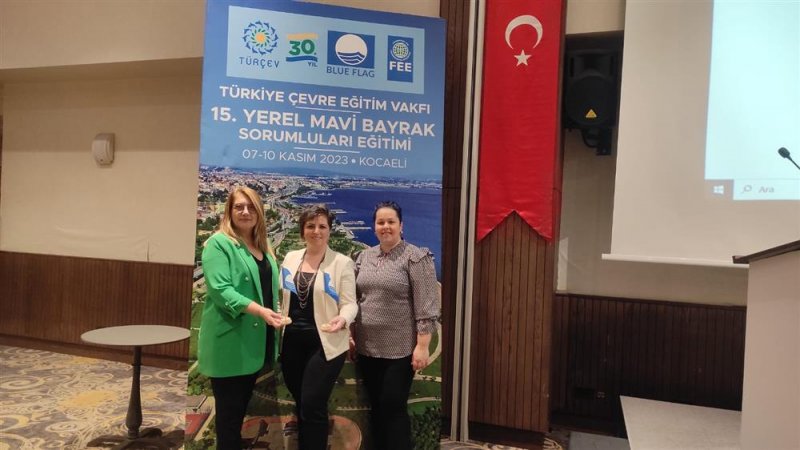 Alanya belediyesi uluslararası katılımlı 15. yerel mavi bayrak sorumluları eğitimine katıldı