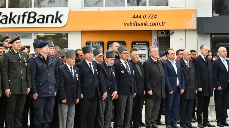 Alanya kent konseyi &ccedil;atalca&rsquo;da alaiye taburu şehitleri unutulmadı