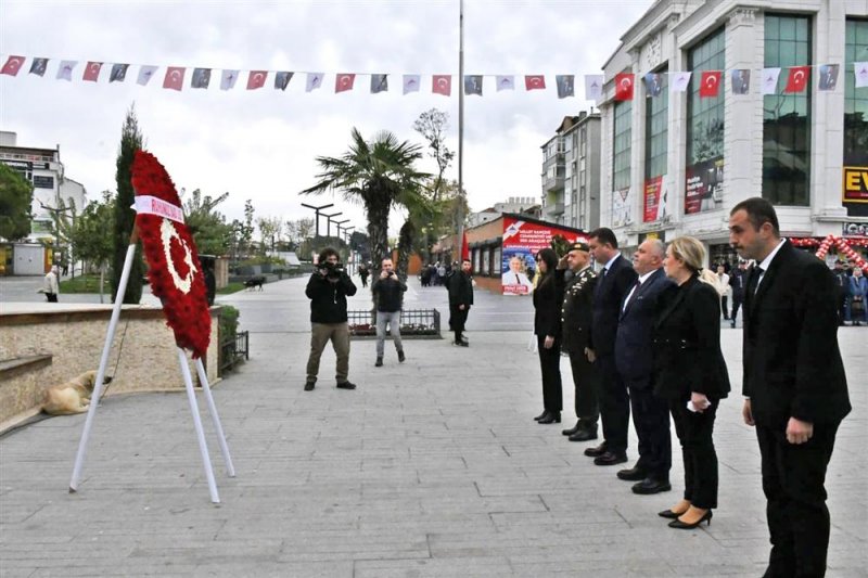 Alanya kent konseyi &ccedil;atalca&rsquo;da alaiye taburu şehitleri unutulmadı