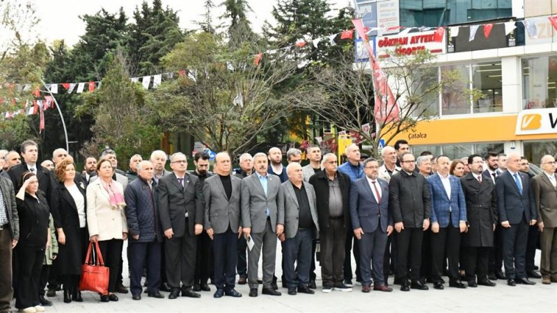 Alanya kent konseyi &ccedil;atalca&rsquo;da alaiye taburu şehitleri unutulmadı
