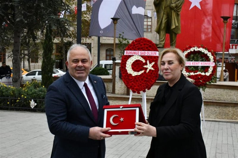 Alanya kent konseyi &ccedil;atalca&rsquo;da alaiye taburu şehitleri unutulmadı