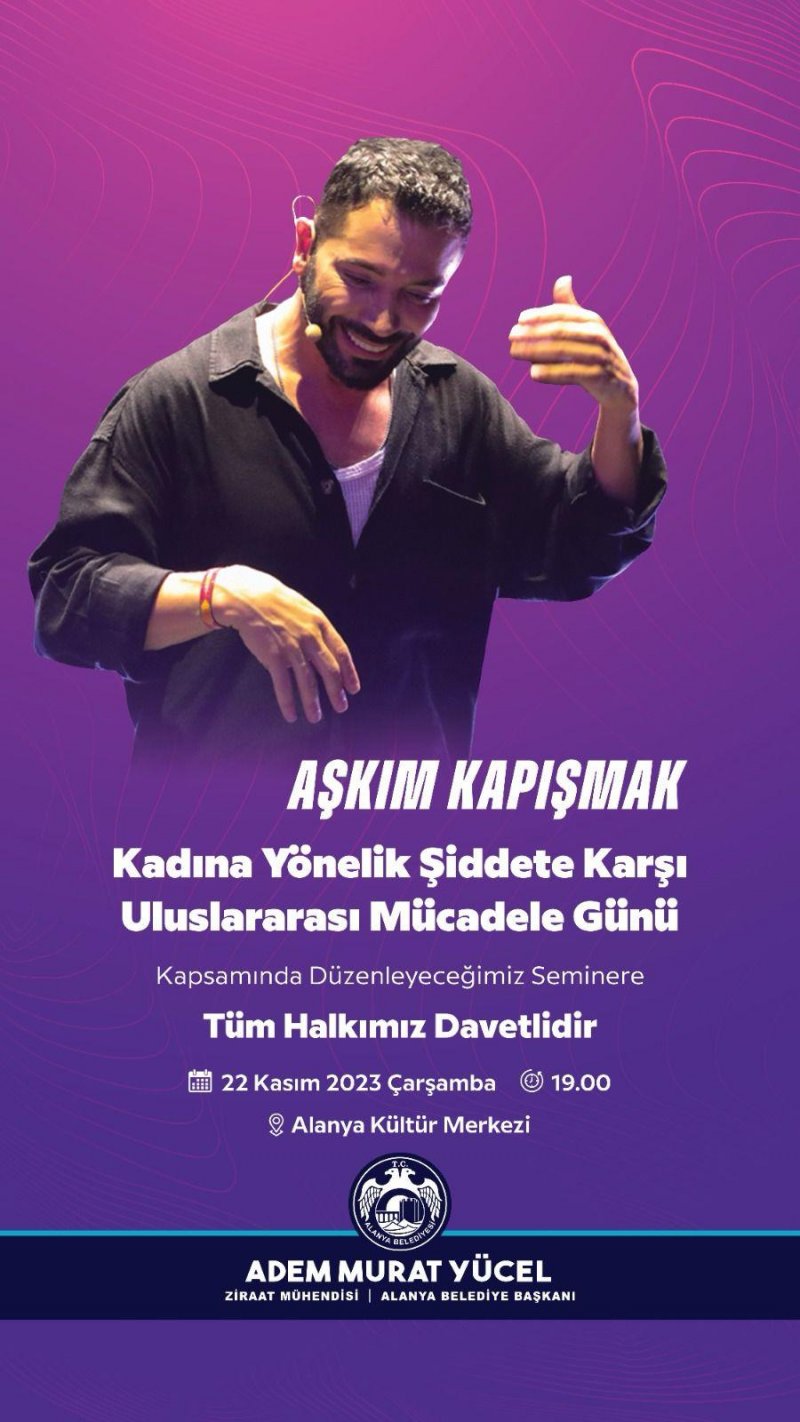 Aşkım kapışmak alanya halkı ile buluşuyor