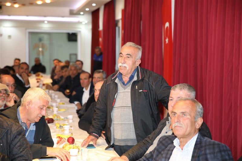 Başkan yücel’e konaklı halkından hizmet teşekkürü