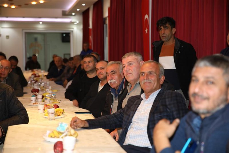 Başkan yücel’e konaklı halkından hizmet teşekkürü