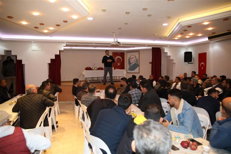 Başkan yücel’e konaklı halkından hizmet teşekkürü
