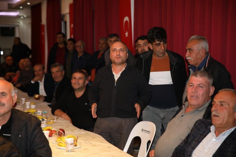 Başkan yücel’e konaklı halkından hizmet teşekkürü