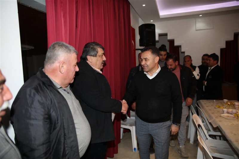 Başkan yücel’e konaklı halkından hizmet teşekkürü