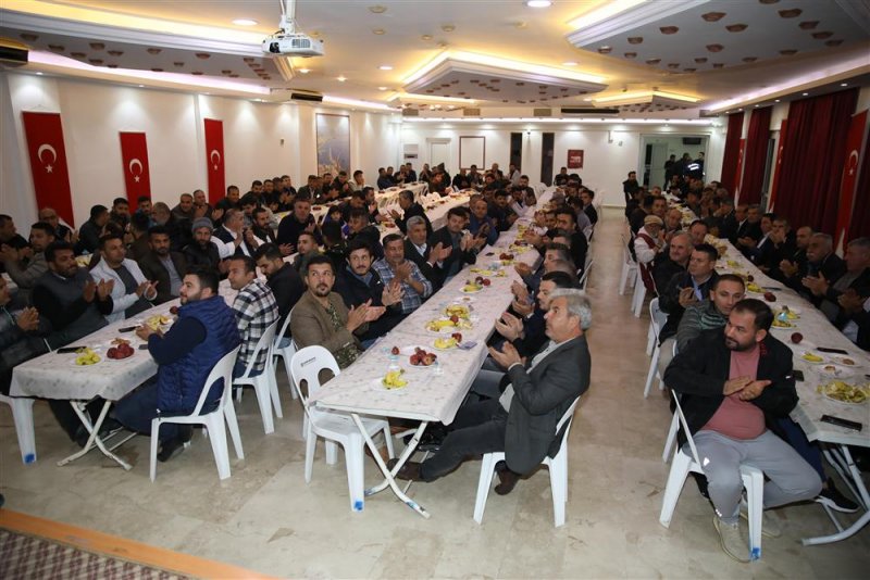 Başkan yücel’e konaklı halkından hizmet teşekkürü