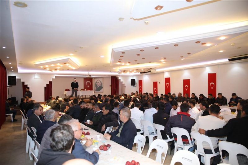 Başkan yücel’e konaklı halkından hizmet teşekkürü
