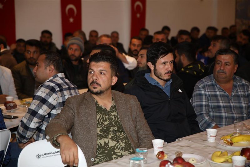 Başkan yücel’e konaklı halkından hizmet teşekkürü