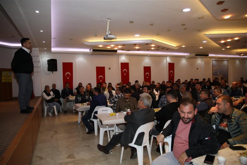 Başkan yücel’e konaklı halkından hizmet teşekkürü