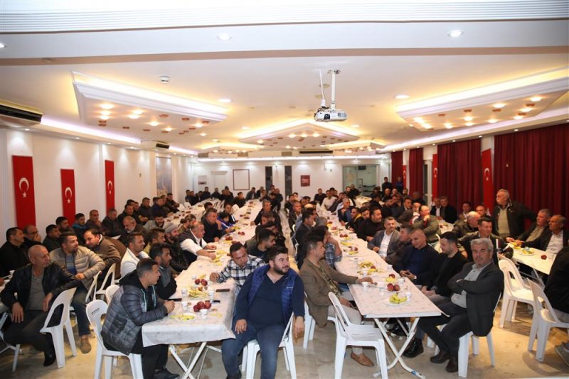 Başkan yücel’e konaklı halkından hizmet teşekkürü