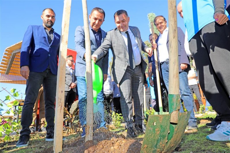 batı bölgesine dev hizmet 100. yıl konaklı-payallar-türkler sosyal yaşam alanları bisiklet ve yeşil yürüyüş yolu açılışı gerçekleştirildi