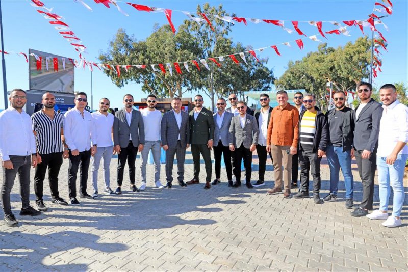 batı bölgesine dev hizmet 100. yıl konaklı-payallar-türkler sosyal yaşam alanları bisiklet ve yeşil yürüyüş yolu açılışı gerçekleştirildi