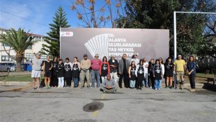Bilsem öğrencilerinden heykel sempozyumu’na ziyaret