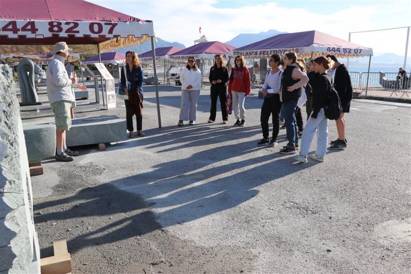 Bilsem öğrencilerinden heykel sempozyumu’na ziyaret