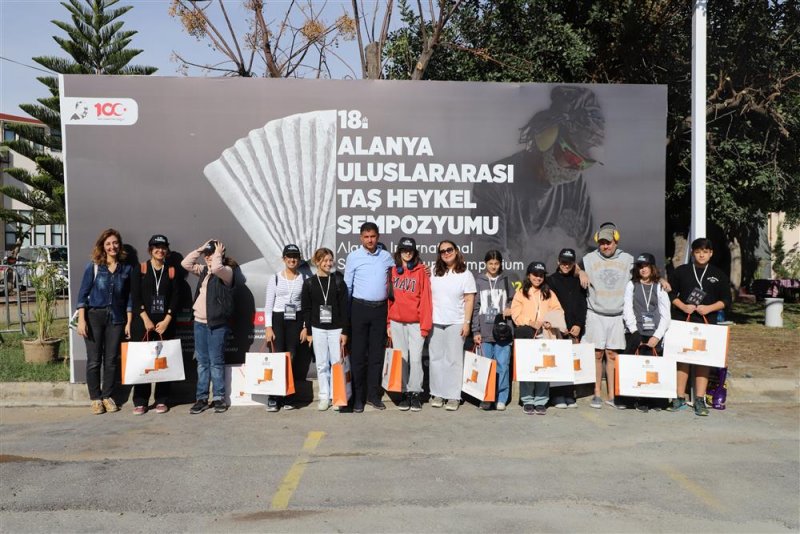Bilsem öğrencilerinden heykel sempozyumu’na ziyaret