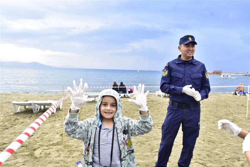 Galip dere halk plajı’nda yılın üçüncü kategorize çalışması gerçekleştirildi