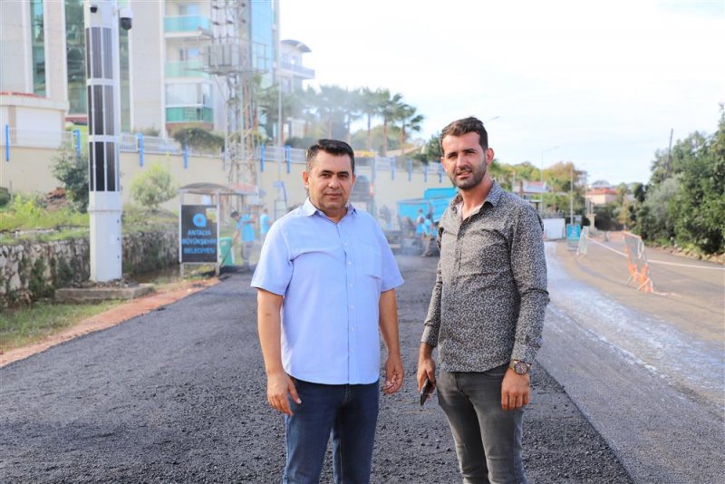 Kargıcak menderes bulvarı baştan sona yenileniyor