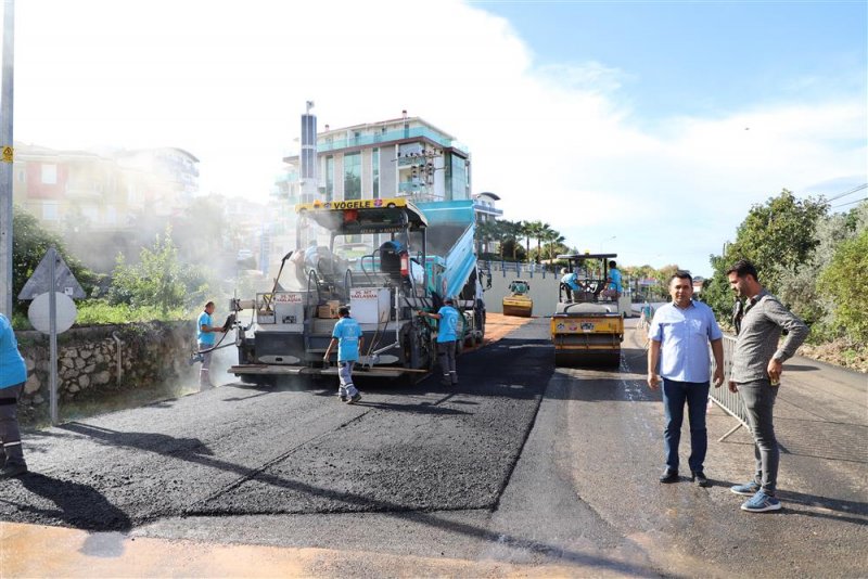 Kargıcak menderes bulvarı baştan sona yenileniyor