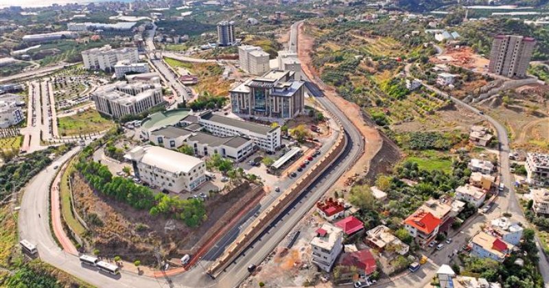 Kestel fakülte yolu kullanıma açıldı