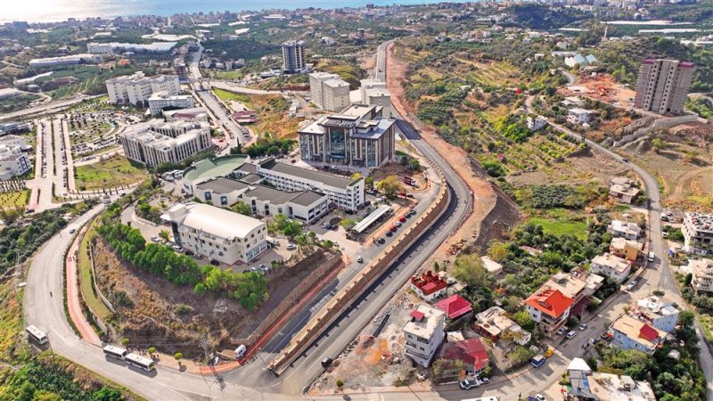 Kestel fakülte yolu kullanıma açıldı