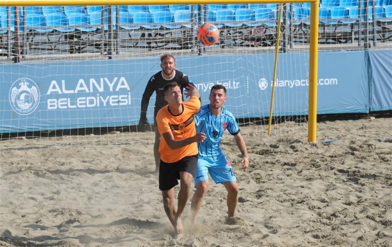 Tff plaj futbolu ligi süper finalleri başladı