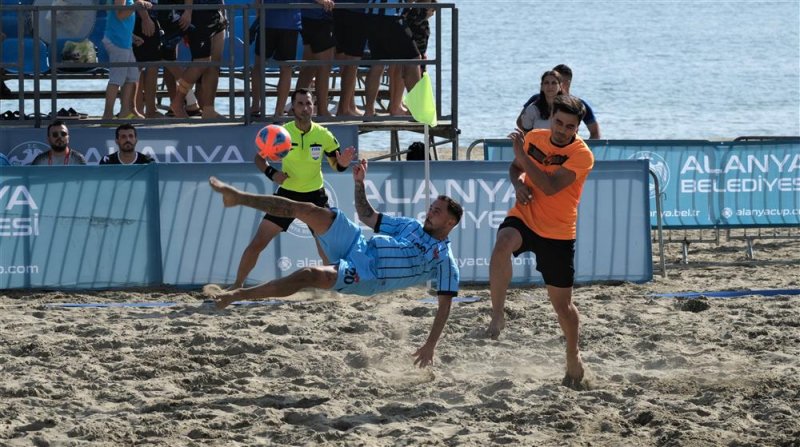 Tff plaj futbolu ligi süper finalleri başladı