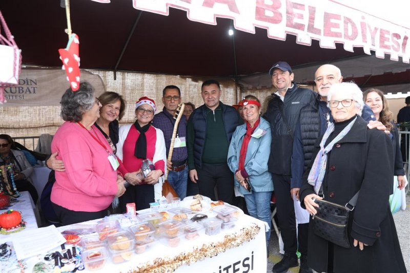 13. alanya uluslararası yeni yıl pazarı rekor katılımla gerçekleştirildi