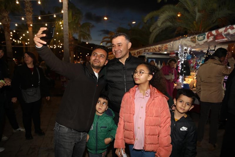 13. alanya uluslararası yeni yıl pazarı rekor katılımla gerçekleştirildi