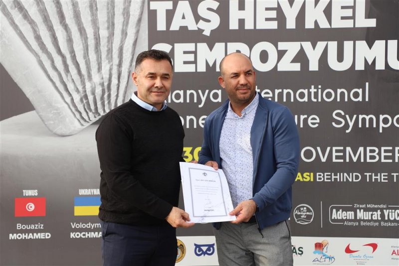 18. alanya uluslararası taş heykel sempozyumu tamamlandı - başkan yücel: alanya’mızın sanatla anılan bir şehir olmasını istiyoruz