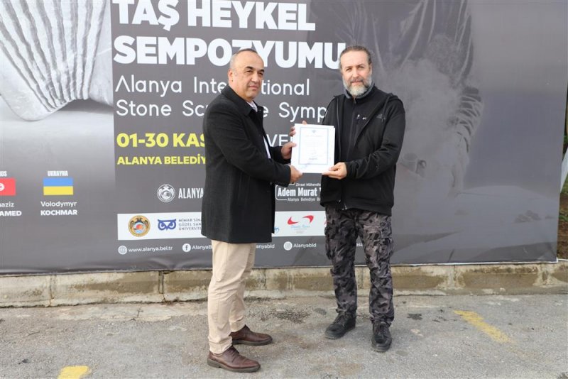 18. alanya uluslararası taş heykel sempozyumu tamamlandı - başkan yücel: alanya’mızın sanatla anılan bir şehir olmasını istiyoruz