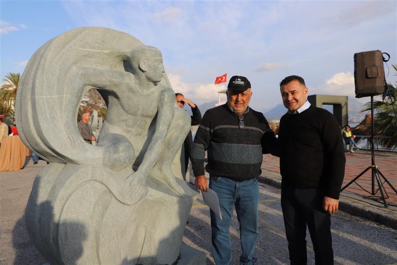 18. alanya uluslararası taş heykel sempozyumu tamamlandı - başkan yücel: alanya’mızın sanatla anılan bir şehir olmasını istiyoruz