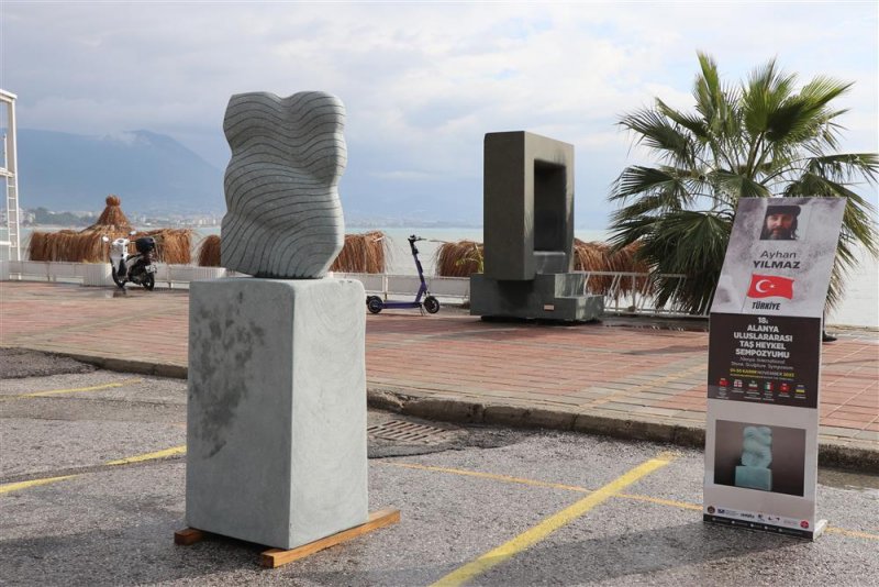18. alanya uluslararası taş heykel sempozyumu tamamlandı - başkan yücel: alanya’mızın sanatla anılan bir şehir olmasını istiyoruz