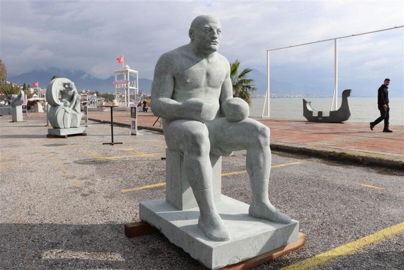 18. alanya uluslararası taş heykel sempozyumu tamamlandı - başkan yücel: alanya’mızın sanatla anılan bir şehir olmasını istiyoruz