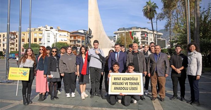 3 aralık dünya engelliler günü sevgi yürüyüşü ile kutlandı