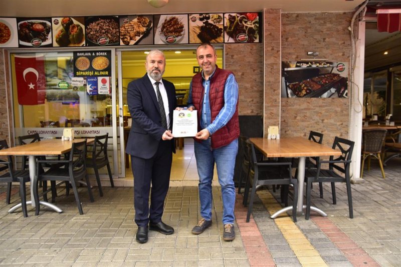 Alanya belediyesi coğrafi işaret denetimlerini tamamladı